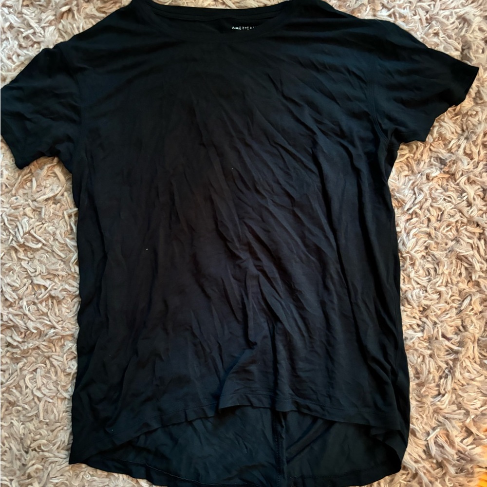 American Eagle Black Shirt XS